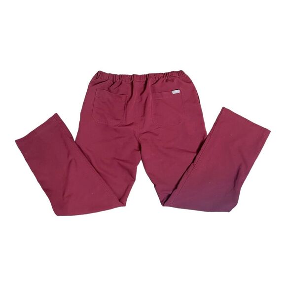 Figs Technical Collection Pisco™ Basic Scrub Pants Size Medium Burgundy - Picture 2 of 5